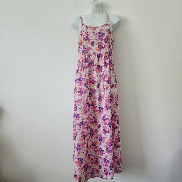 LoveShackFancy Faraday Floral-Print Slip Maxi Dress Size Medium - Picture 3 of 14